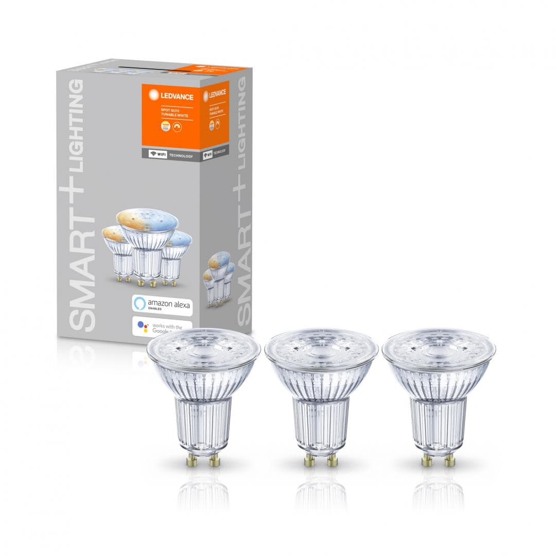 SET 3 SPOTURI LEDVANCE SMART+ WiFi GU10, "000004058075486034" — miniatură