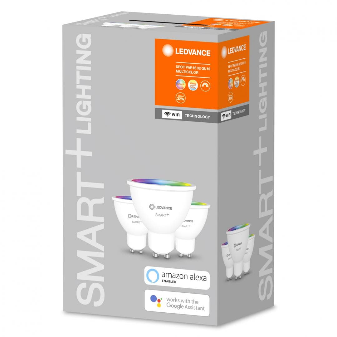 SET 3 SPOTURI LEDVANCE SMART+ WiFi GU10, "000004058075486058"