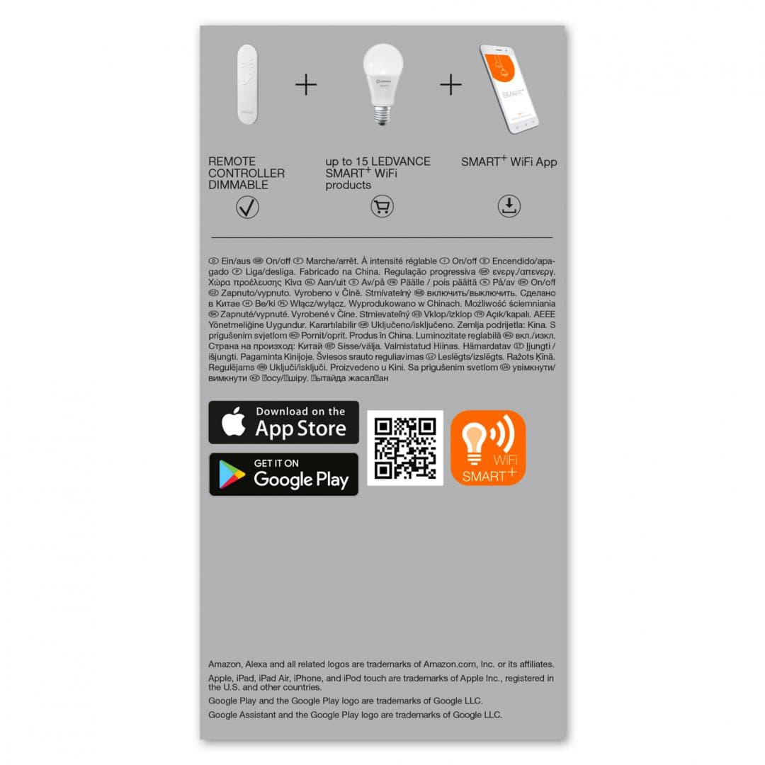TELECOMANDA LEDVANCE SMART+ WiFi DIM, "000004058075526938" — miniatură