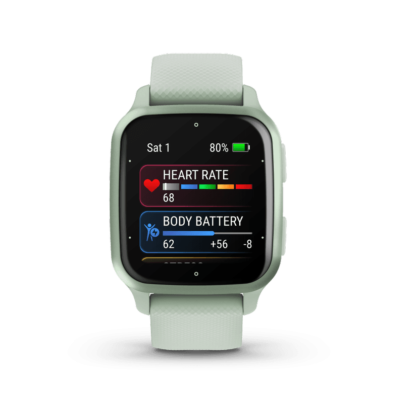 Garmin Venu SQ2 Metallic Mint Bezel, "010-02701-12" — miniatură