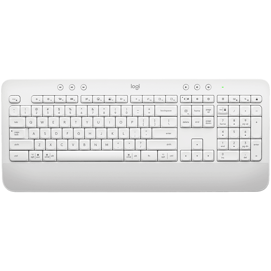 LOGITECH SIGNATURE K650 - OFFWHITE - US INTL - BT - INTNL - B2C, "920-010977"