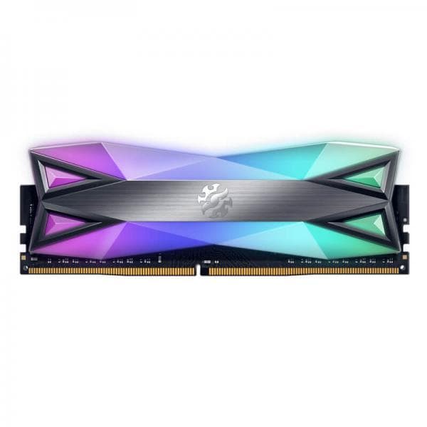 Memorie DDR Adata - gaming XPG Spectrix D60G DDR4 16 GB, frecventa 3200 MHz, 1 modul,&nbsp; radiator, iluminare RGB "AX4U320016G16A-ST60"
