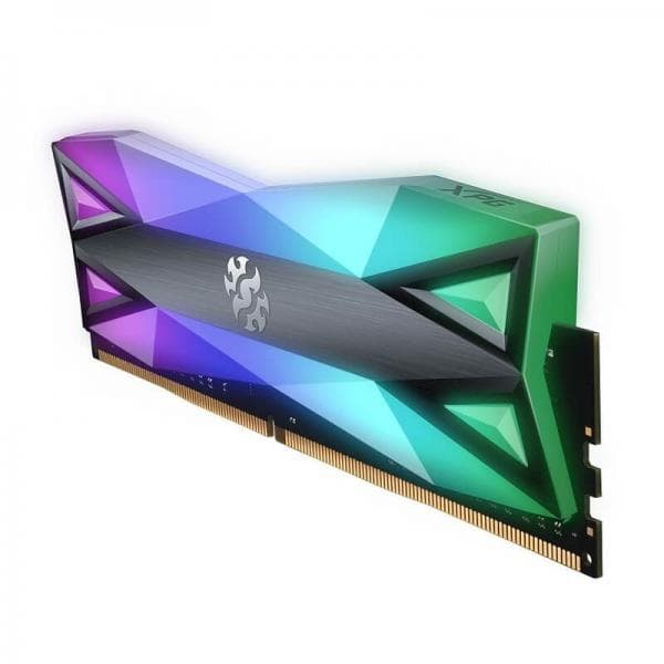 Memorie DDR Adata - gaming XPG Spectrix D60G DDR4 16 GB, frecventa 3200 MHz, 1 modul,&nbsp; radiator, iluminare RGB "AX4U320016G16A-ST60" — miniatură