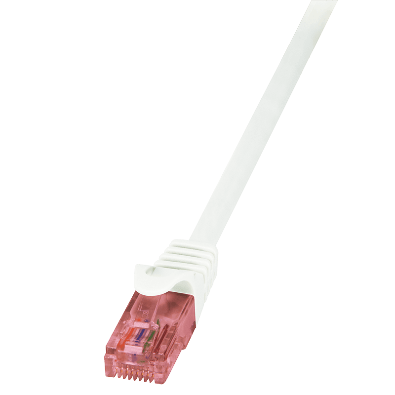 PATCH CORD UTP LOGILINK Cat6, LSZH, cupru, 2 m, alb, AWG26, "CQ2051U"