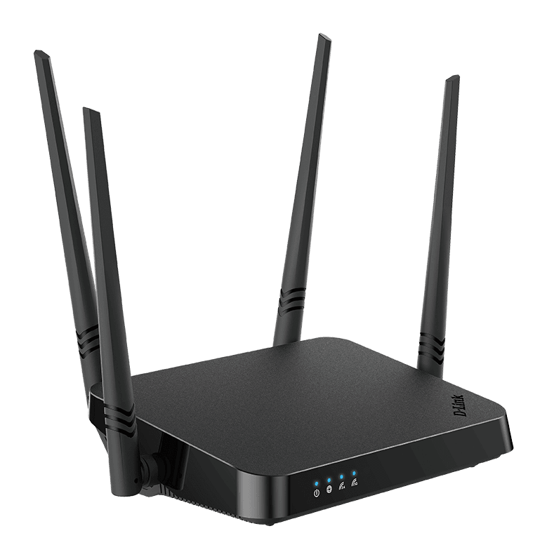 ROUTER D-LINK wireless 1200Mbps, 4 porturi Gigabit, 4 antene externe, Dual Band AC1200 MU-MIMO (867/300Mbps), "DIR-842V2/E" — miniatură