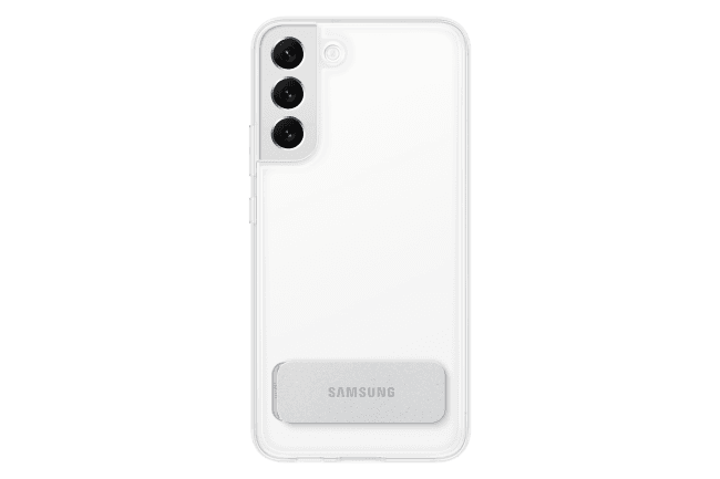 Galaxy S22 Plus; Clear Standing Cover; Transparent "EF-JS906CTEGWW" — miniatură