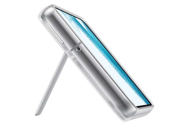 Galaxy S22 Plus; Clear Standing Cover; Transparent "EF-JS906CTEGWW" — miniatură