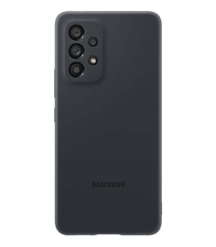 Galaxy A53 (5G); Silicone Cover; Black "EF-PA536TBEGWW" — miniatură