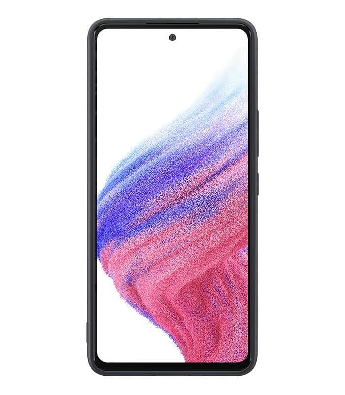 Galaxy A53 (5G); Silicone Cover; Black "EF-PA536TBEGWW" — miniatură