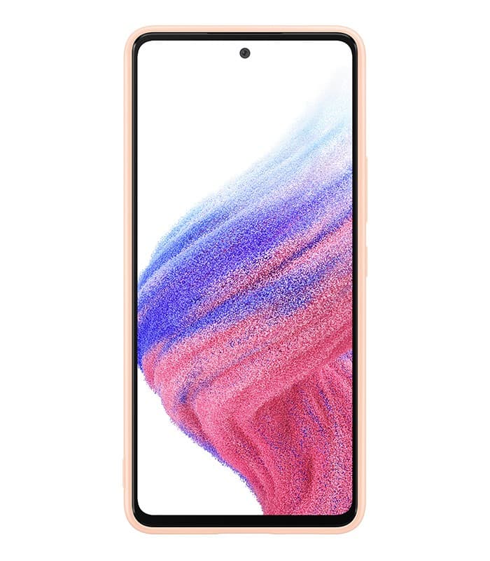 Galaxy A53 (5G); Silicone Cover; Peach "EF-PA536TPEGWW" — miniatură