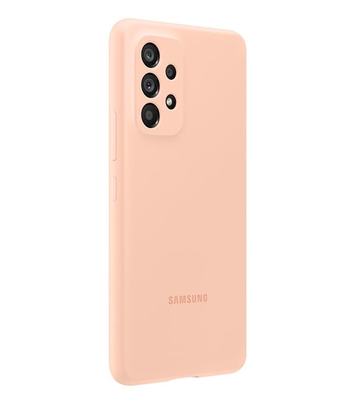 Galaxy A53 (5G); Silicone Cover; Peach "EF-PA536TPEGWW" — miniatură