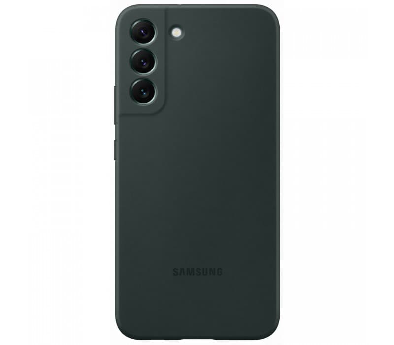 Galaxy S22 Plus; Silicone Cover; Dark Green "EF-PS906TGEGWW"
