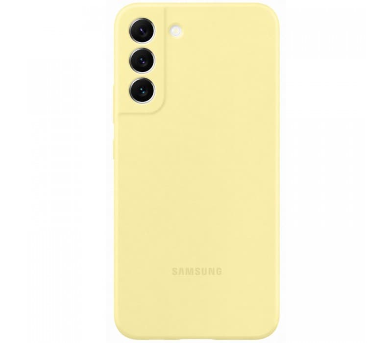 Galaxy S22 Plus; Silicone Cover; Yellow "EF-PS906TYEGWW"