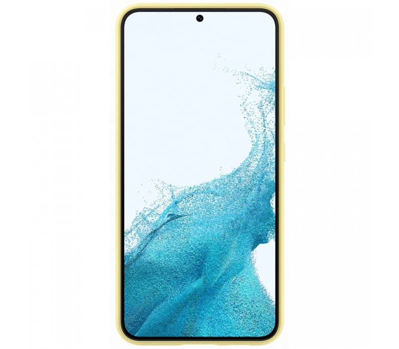 Galaxy S22 Plus; Silicone Cover; Yellow "EF-PS906TYEGWW" — miniatură