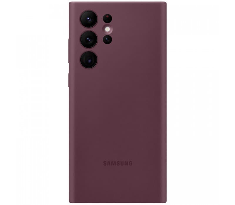Galaxy S22 Ultra; Silicone Cover; Burgundy "EF-PS908TEEGWW" — miniatură