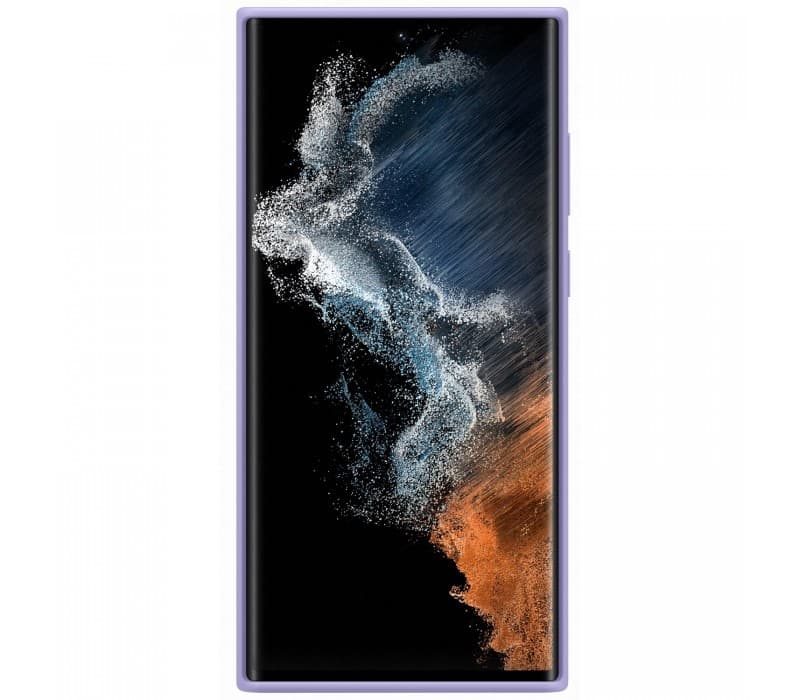 Galaxy S22 Ultra; Silicone Cover; Lavender "EF-PS908TVEGWW" — miniatură
