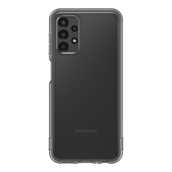 Galaxy A13; Soft Clear Cover; Black "EF-QA135TBEGWW" — miniatură