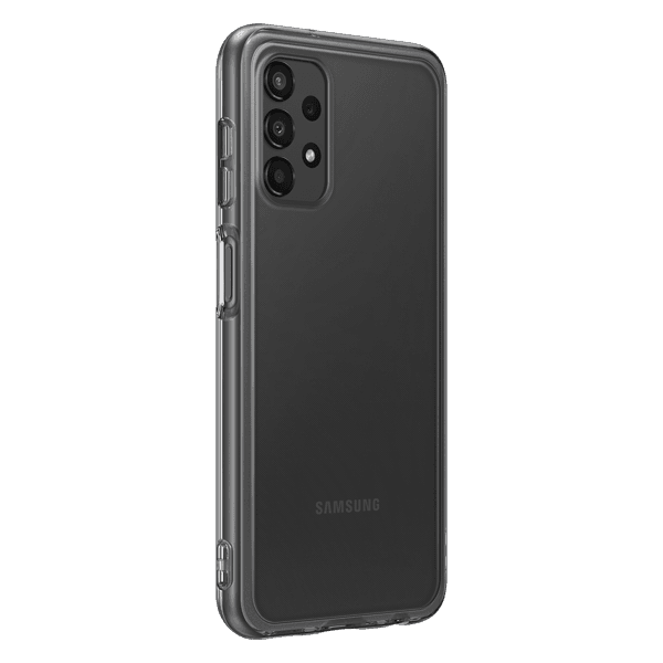 Galaxy A13; Soft Clear Cover; Black "EF-QA135TBEGWW" — miniatură