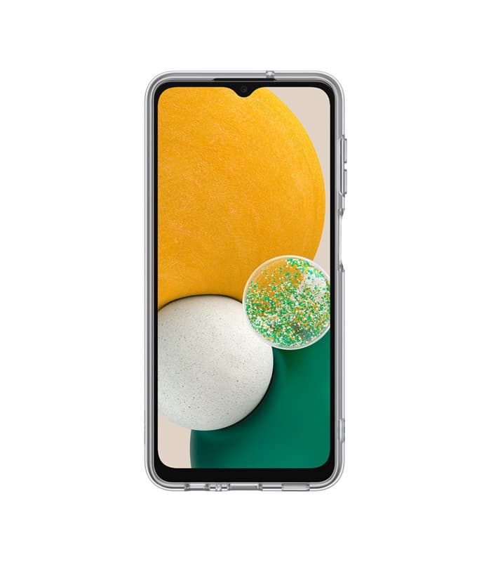 Galaxy A13 (5G); Soft Clear Cover; Black "EF-QA136TBEGWW" — miniatură