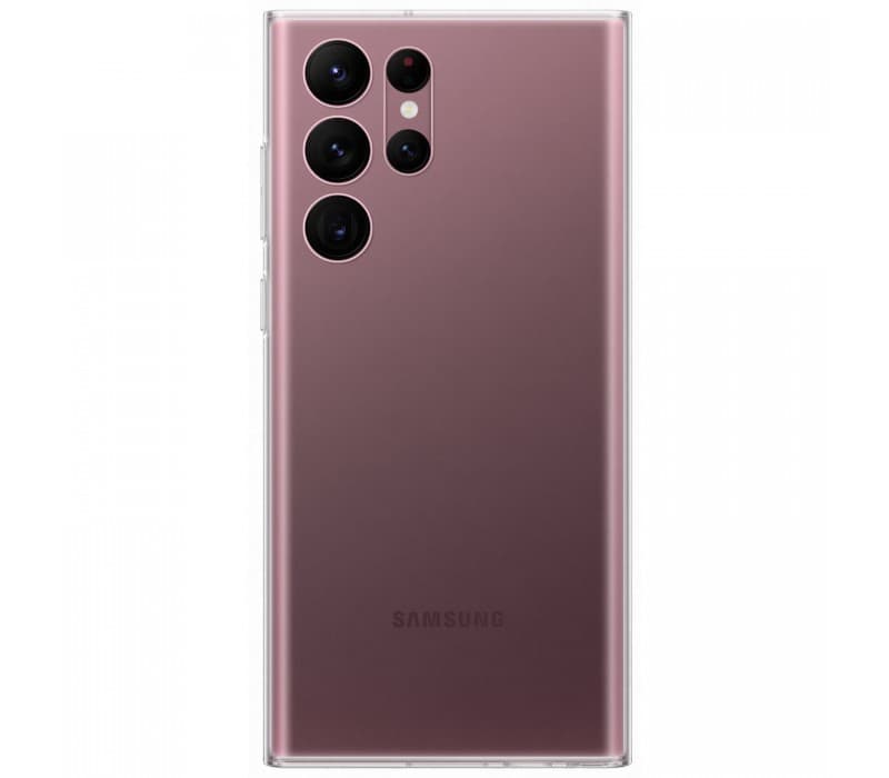 Galaxy S22 Ultra; Clear Cover; Transparent "EF-QS908CTEGWW" — miniatură