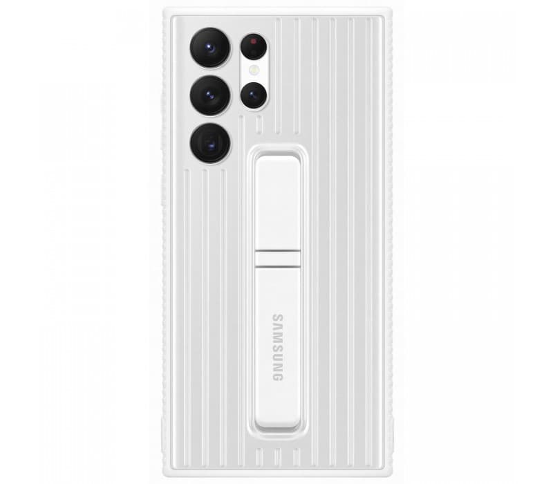 Galaxy S22 Ultra; Protective Standing Cover; White "EF-RS908CWEGWW" — miniatură