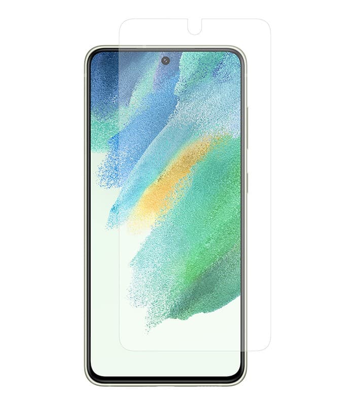 Galaxy S21 FE; Screen Protector Plastic; Transparent "EF-UG990CTEGWW" — miniatură