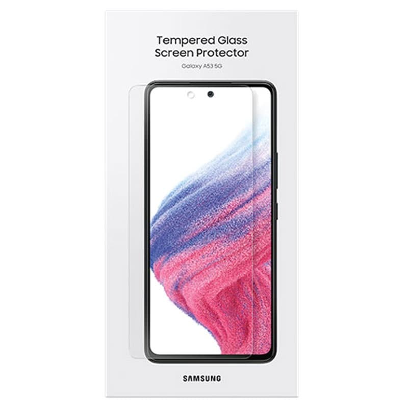 Galaxy A53 (5G); Tempered Glass Screen Protector; Transparent "ET-FA536TTEGWW" — miniatură