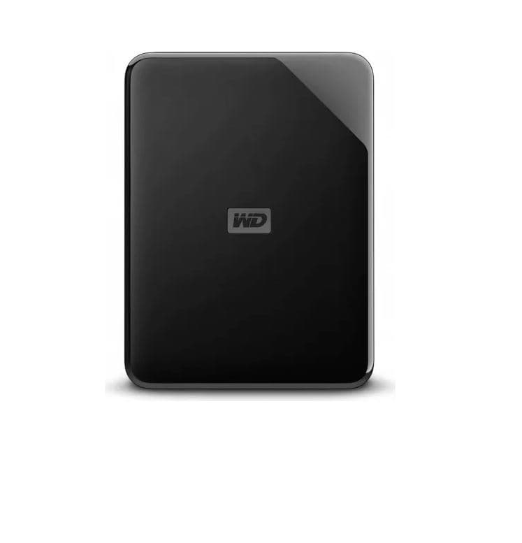 WD Elements SE 5TB HDD USB 3.0 Portable 2.5inch RTL extern RoHS compliant Black, "WDBJRT0050BBK-WESN" — miniatură
