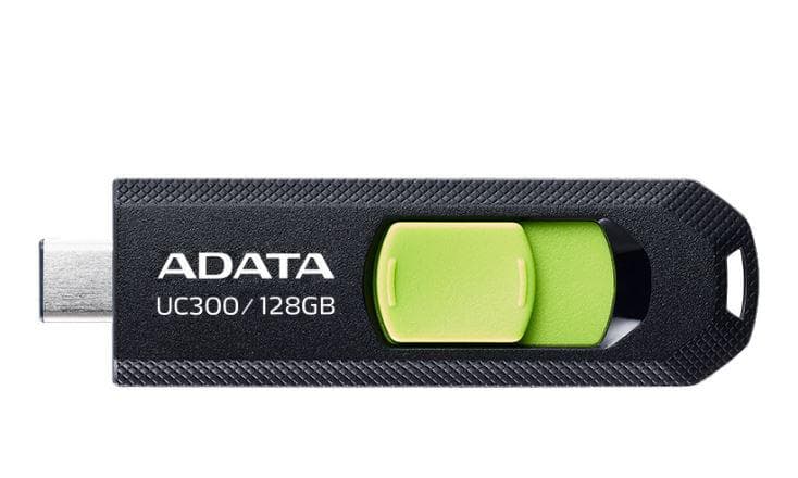 USB 128GB ADATA ACHO-UC300-128G-RBK, "ACHO-UC300-128G-BK" — miniatură