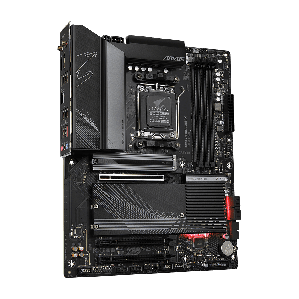 Placa de baza GIGABYTE B650 AORUS ELITE AX, "B650 AORUS ELITE AX" — miniatură