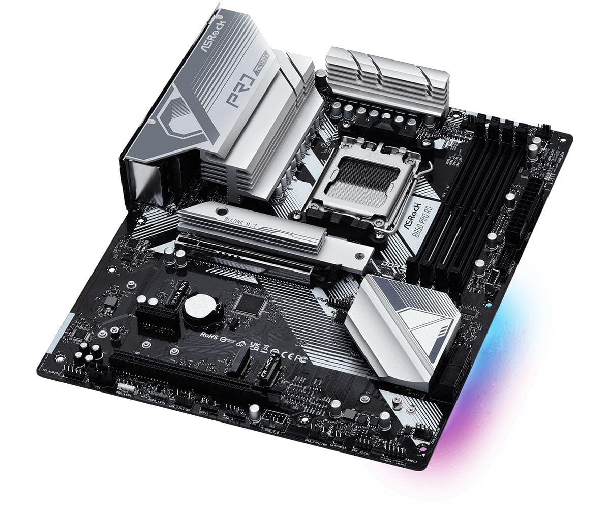 MB AMD B650 PRO RS AM5, "B650 PRO RS" — miniatură
