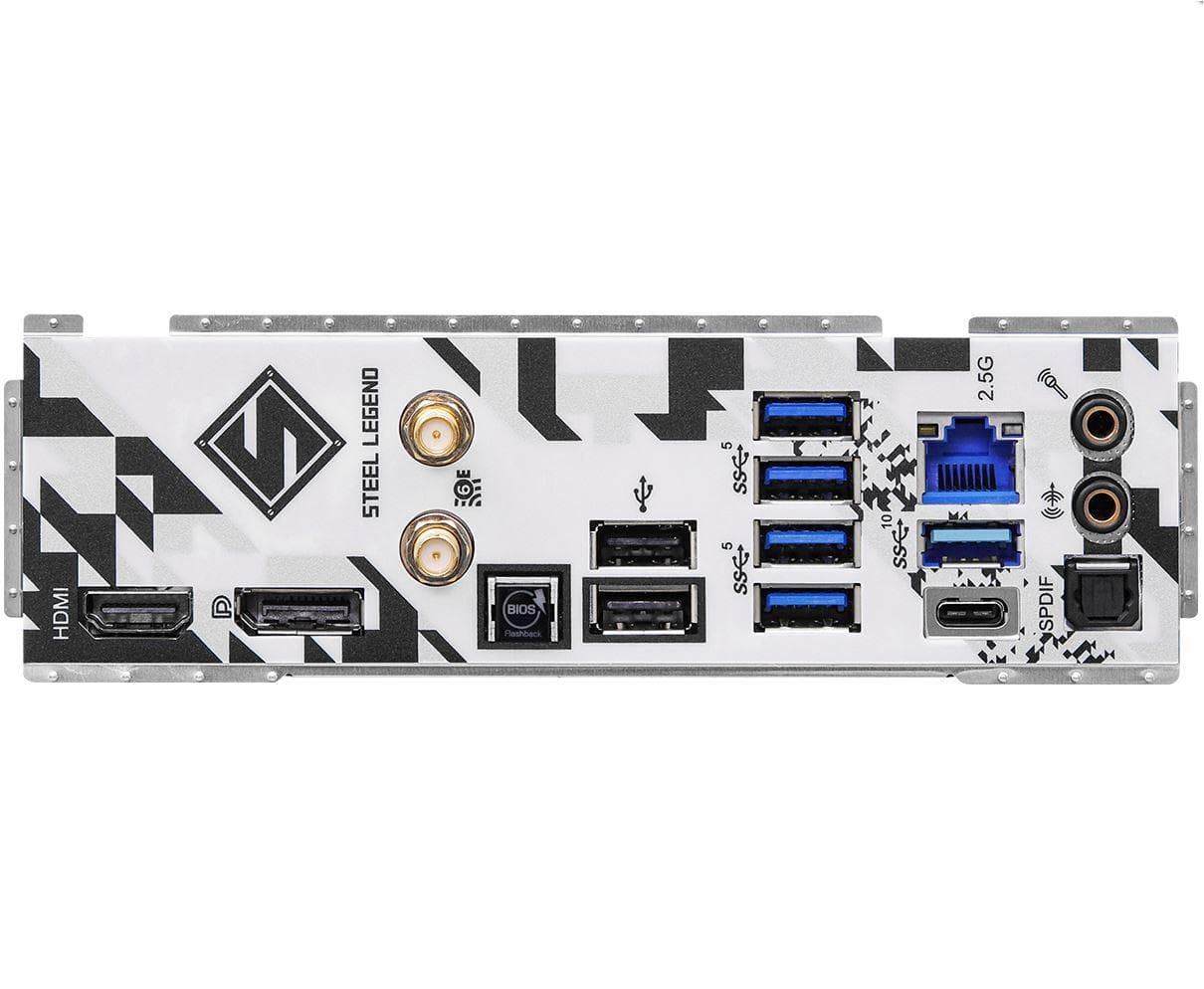 MB AMD B650E Steel Legend WiFi AM5, "B650E LEGEND WIFI" — miniatură