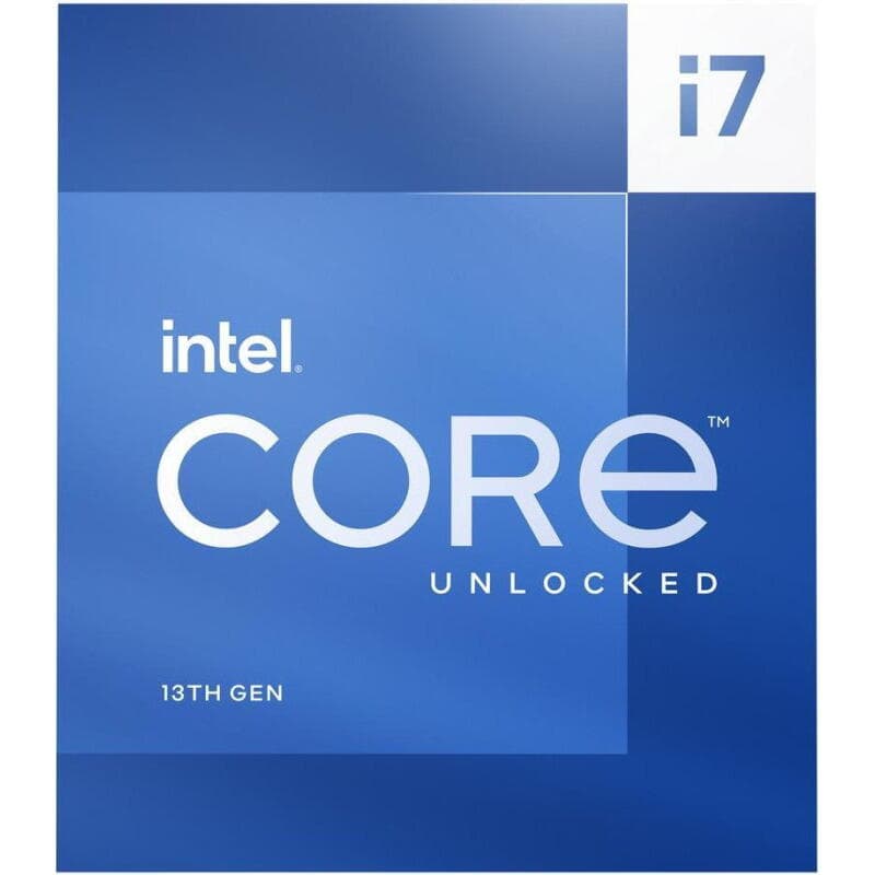 INTEL Core i7-13700KF 3.4GHz LGA1700 30M Cache Boxed CPU, "BX8071513700KF"