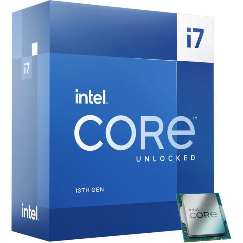 INTEL Core i7-13700KF 3.4GHz LGA1700 30M Cache Boxed CPU, "BX8071513700KF" — miniatură