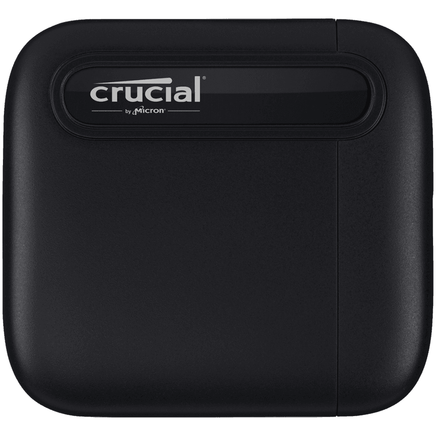 Crucial external SSD 500GB X6 USB 3.2g2 (read up to 560MB/s), "CT500X6SSD9"