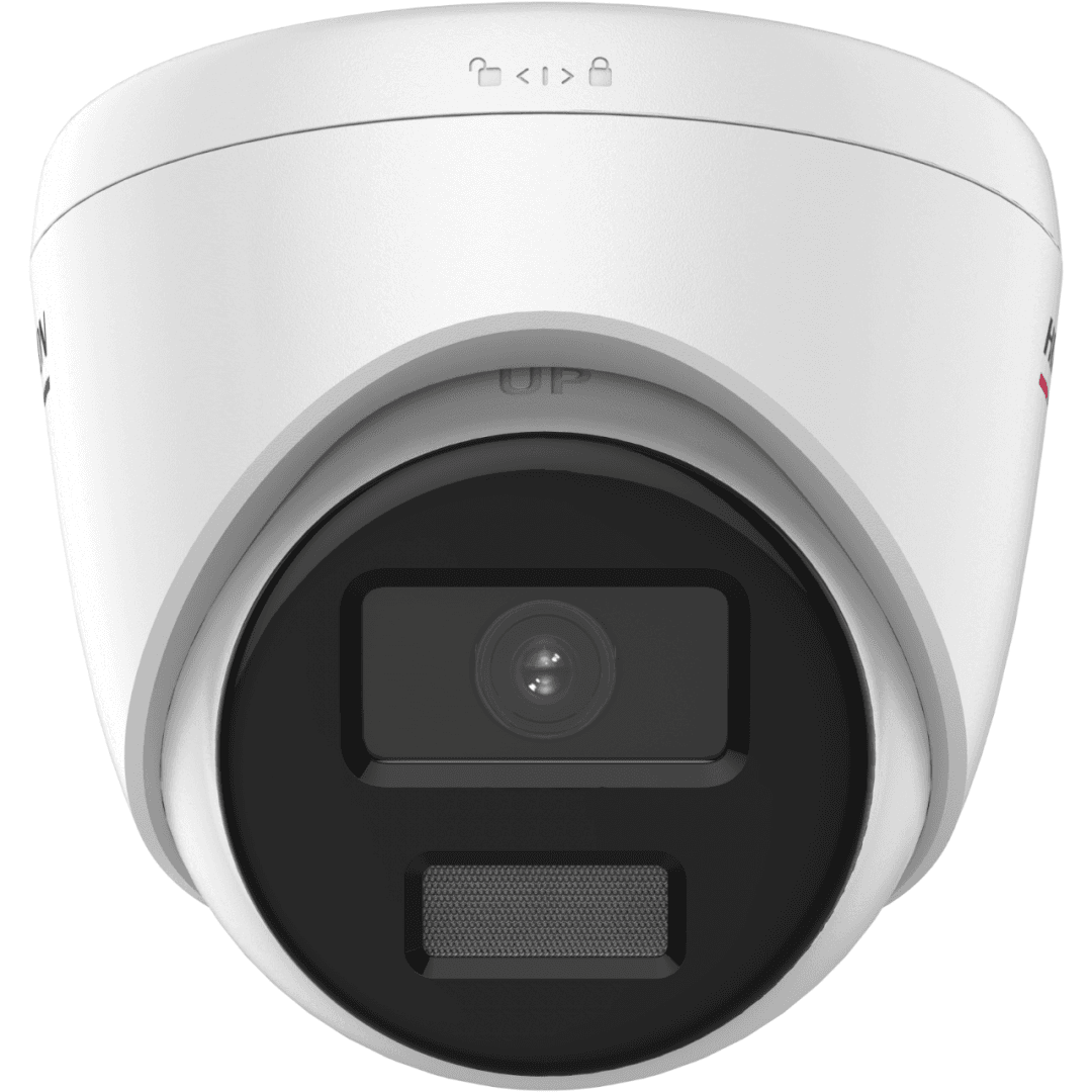CAMERA MINI DOME IP 2MP 2.8MM 30M MIC, "DS-2CD1327G0-L" — miniatură