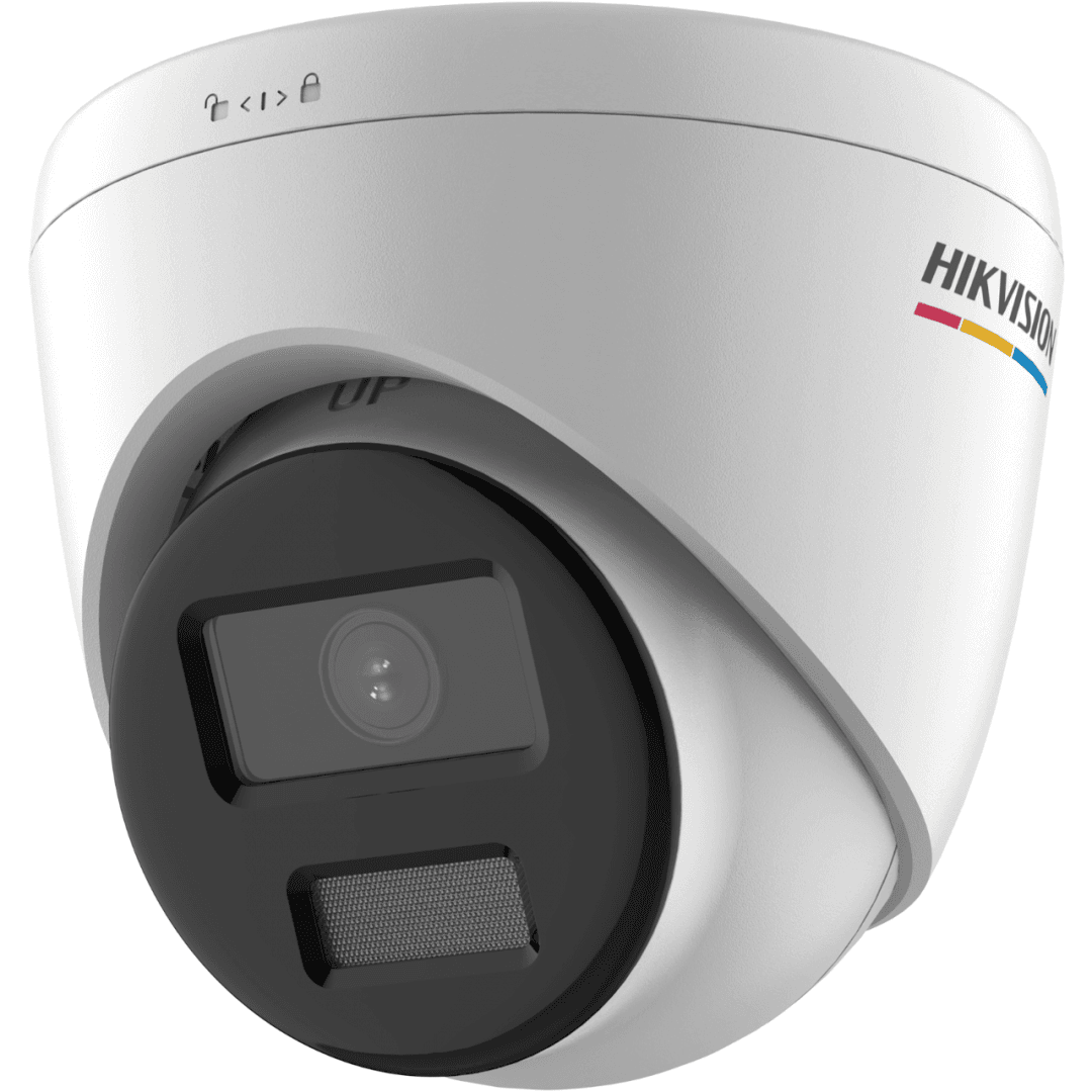 CAMERA MINI DOME IP 2MP 2.8MM 30M MIC, "DS-2CD1327G0-L" — miniatură