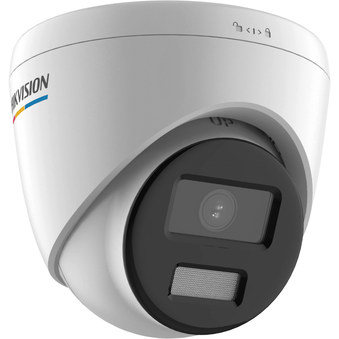 CAMERA IP TURRET 2MP 2.8MM IR30M COLORVU, "DS-2CD1357G0-L-28C"