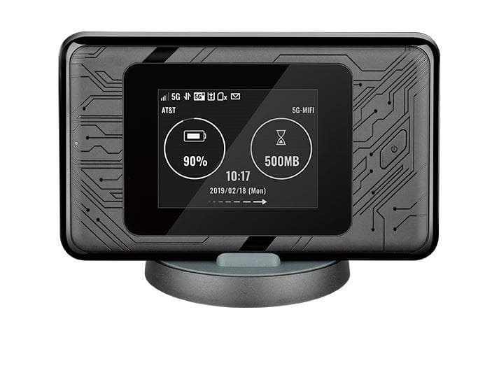 ROUTER WIRELESS 5G D-Link, 1xGigabit WAN/LAN, 5G/4G LTE si Wi-Fi 6 AX1800, AX1800 Mbps, 2.4" LCD color touch, 5260 mAh, port USB Type-C pentru incarcare si tethering "DWR-2101" — miniatură