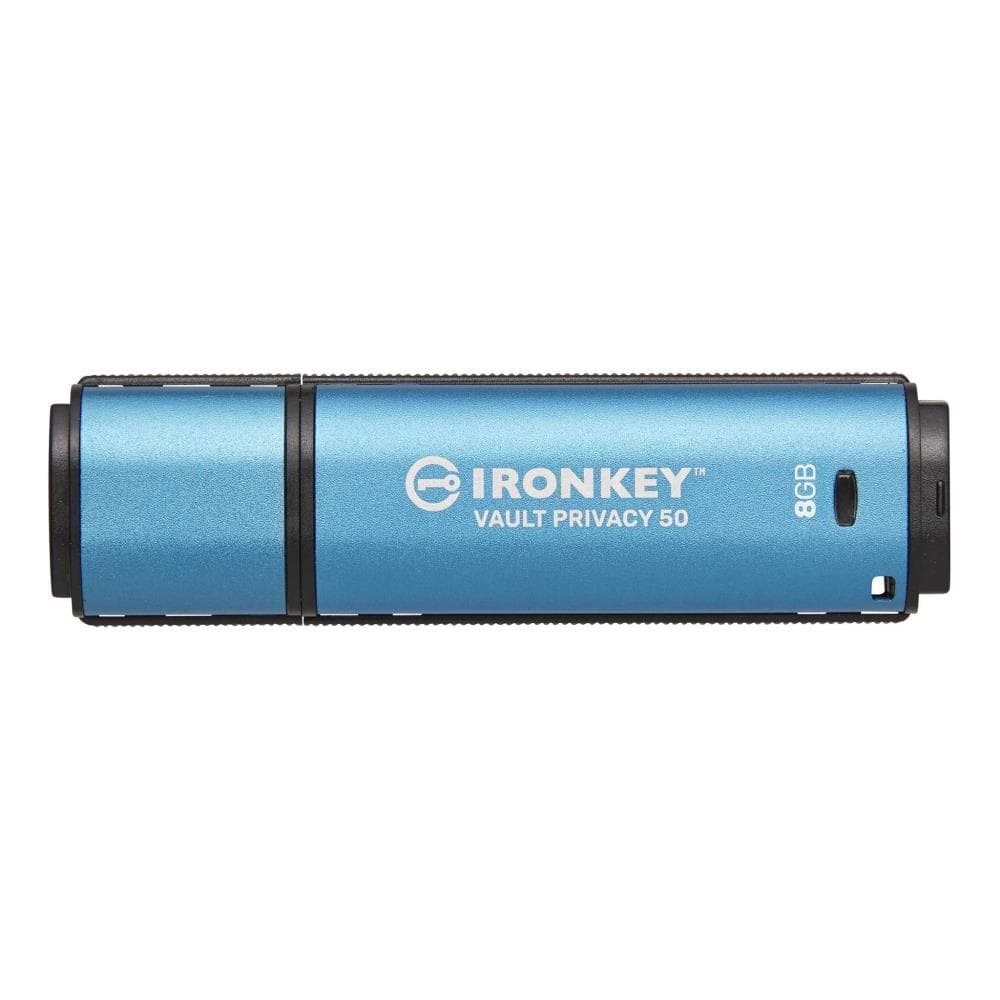 8GB IronKey Vault Privacy 50 AES-256 Encrypted, FIPS 197, "IKVP50/8GB"