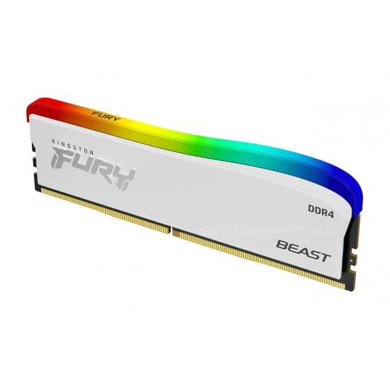 Memorie DDR Kingston DDR4 16GB frecventa 3600 MHz, 1 modul, radiator, iluminare RGB, latenta CL18, "KF436C18BWA/16" — miniatură