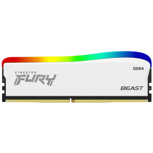 Memorie DDR Kingston DDR4 16GB frecventa 3600 MHz, 1 modul, radiator, iluminare RGB, latenta CL18, "KF436C18BWA/16"