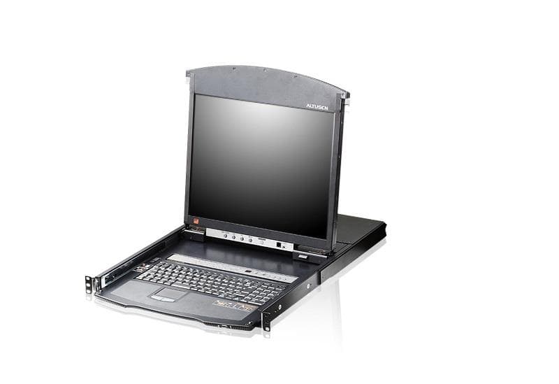 NET SWITCH KVM CONSOLE W/LCD/16PORT KL1516AIM-AXA-AG ATEN, "KL1516AIM-AXA-AG"