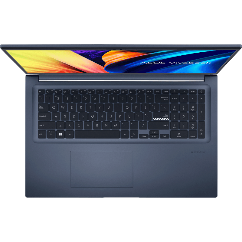 NB Asus 17.3 inch FHD 1920 x 1080 AMD Ryzen 7 5800H 4.4 GHz | 16 GB SSD 1 TB Wireless BT Tastatura iluminata | 1xHDMI | 2.1 kg WIN 11 Home Quiet Blue, "M1702QA-AU027W" ( — miniatură