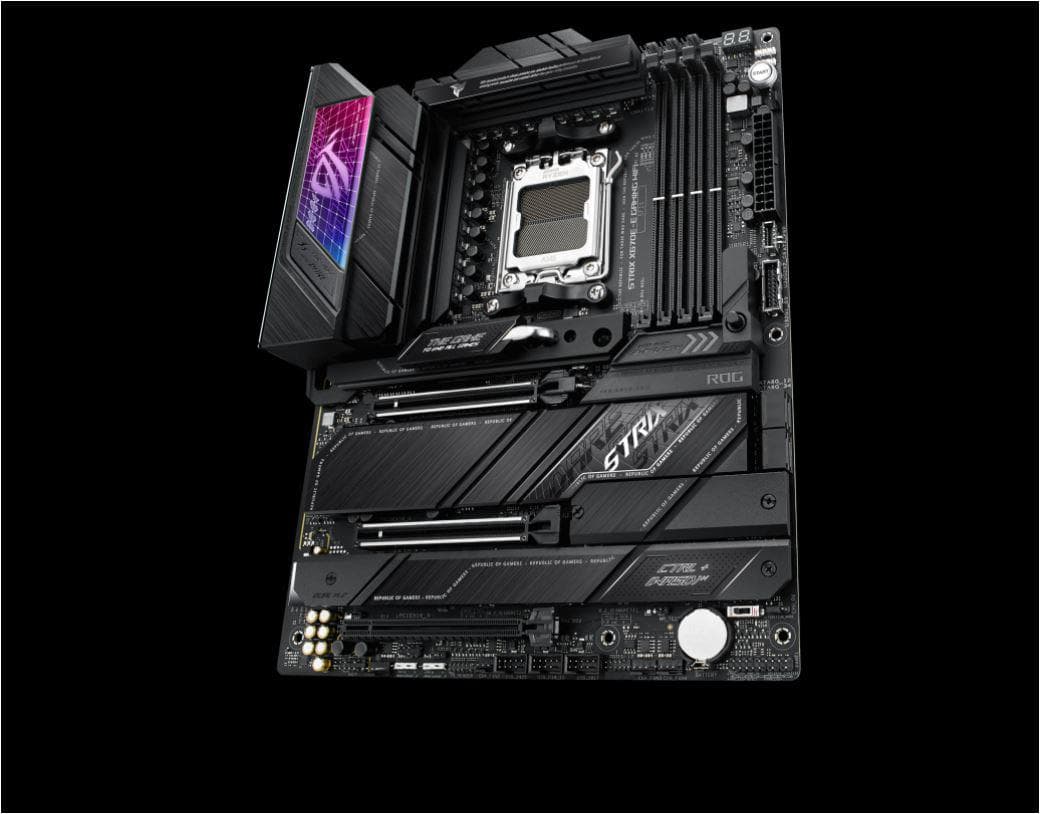 MB ASUS ROG STRIX X670E-E GAMING WIF AM5, "RS X670E-E WIFI" — miniatură