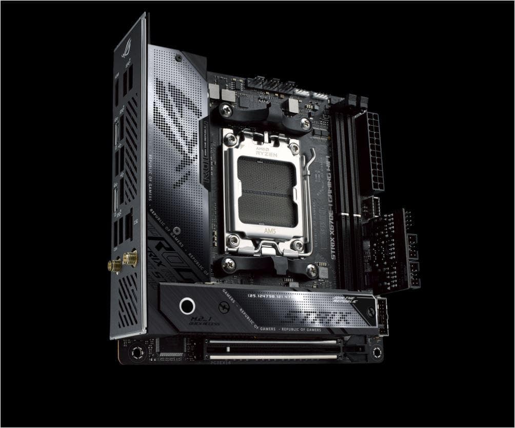 MB ASUS ROG STRIX X670E-I GAMING AM5, "RS X670E-I WIFI" — miniatură