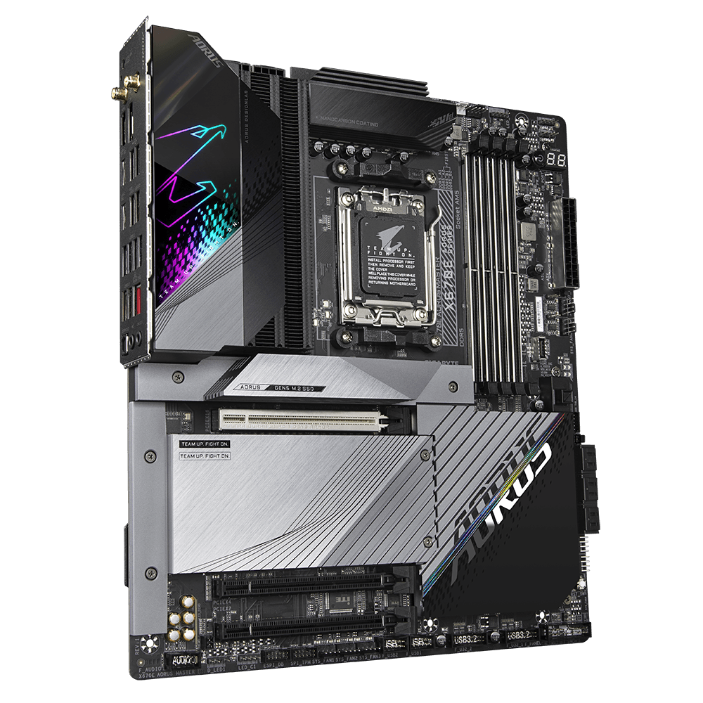 Placa de baza GIGABYTE X670E AORUS MASTER "X670E AORUS MASTER" — miniatură