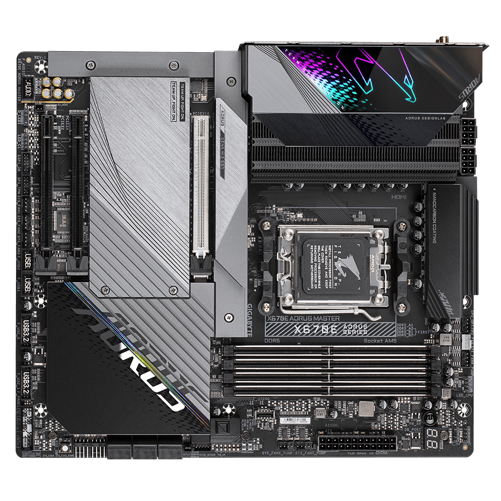 Placa de baza GIGABYTE X670E AORUS MASTER "X670E AORUS MASTER" — miniatură