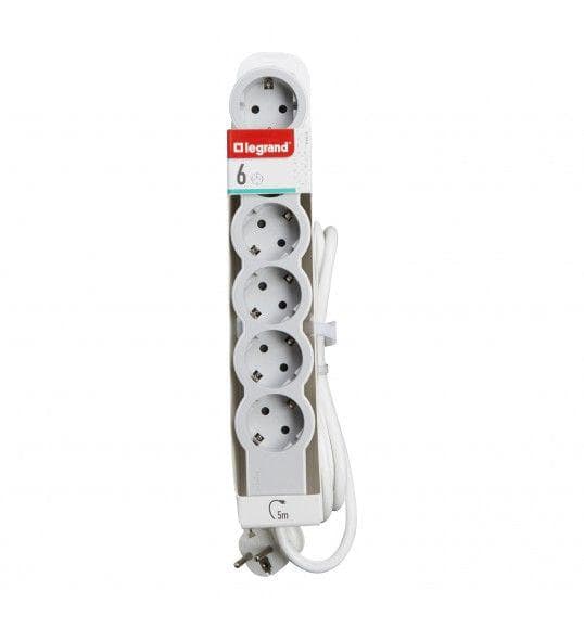 Bloc Multipriza Mobil Standard 6x2P+T 5m, "000000000000694572"