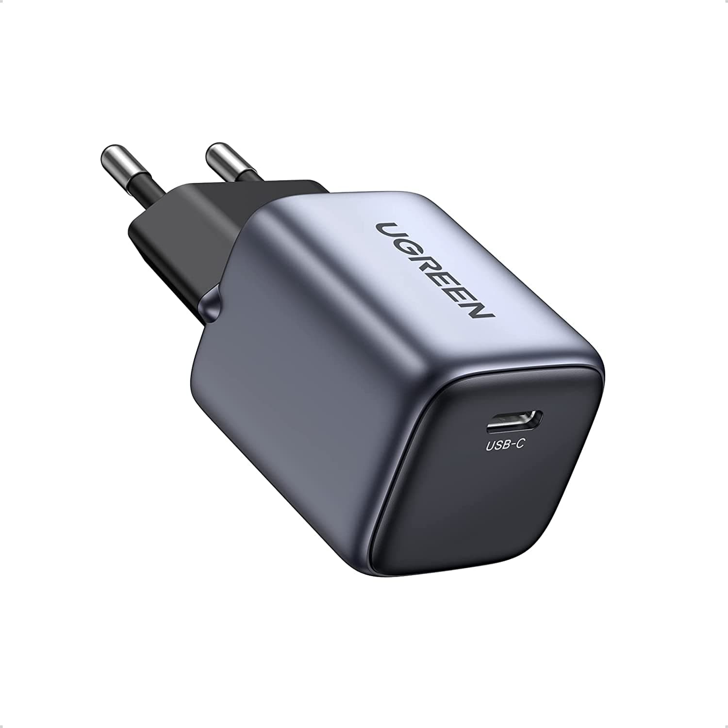 INCARCATOR retea Ugreen, Nexode "CD318" Quick Charge 20W GaN, 1 x USB Type-C 5V/3A, negru "90664"